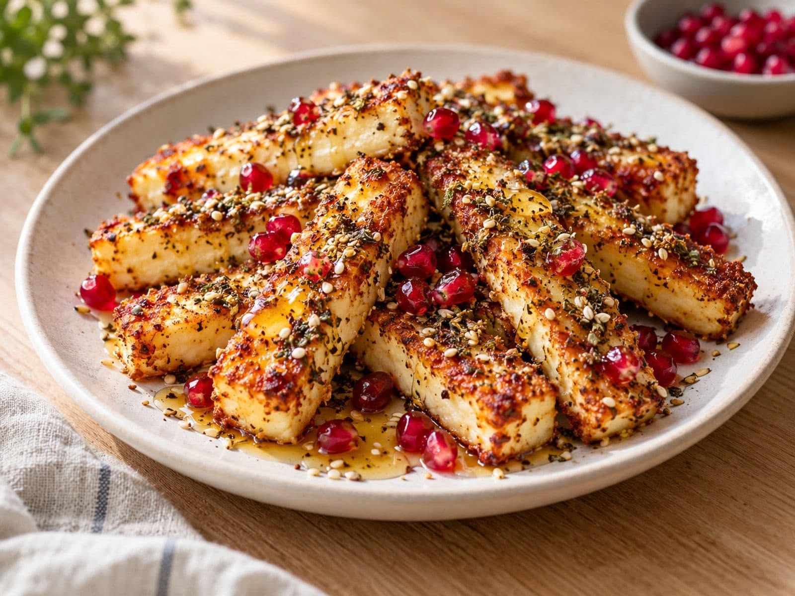 Halloumifrietjes met za’atar