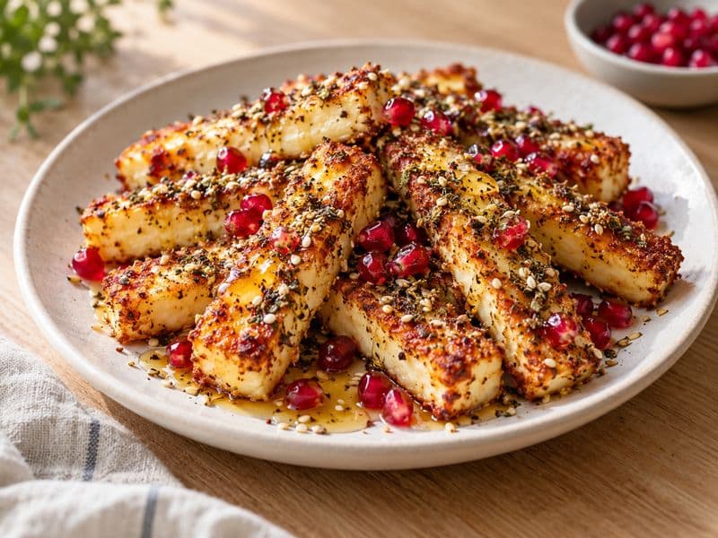 Halloumifrietjes met za’atar
